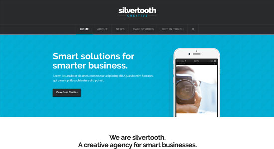 web design, agency demo