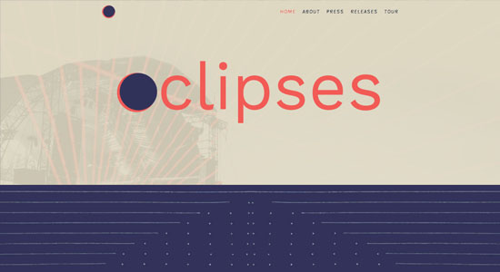 web design, band demo