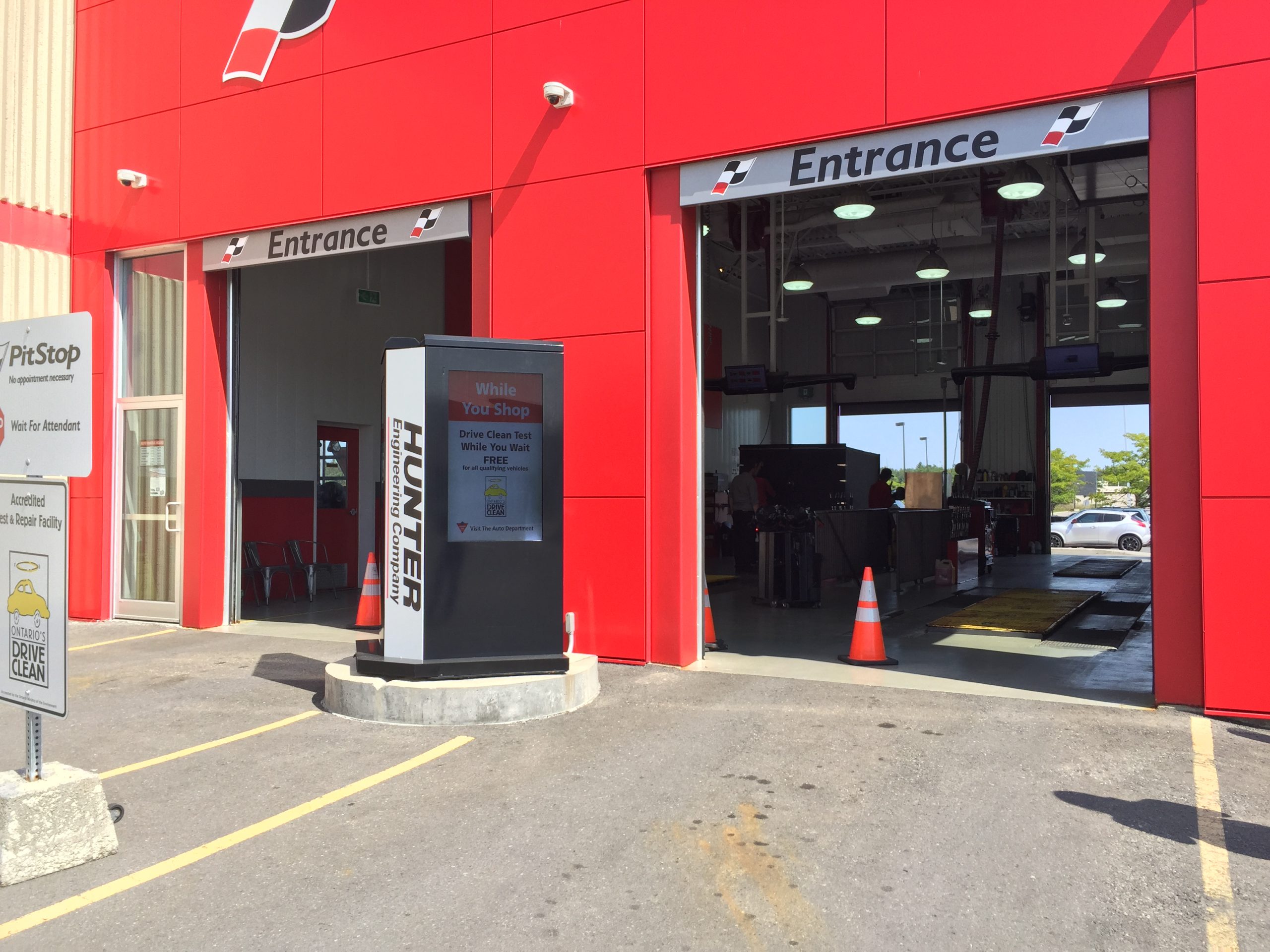 Outdoor kiosk with digital signage display