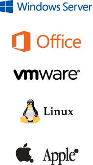 Computer software logos