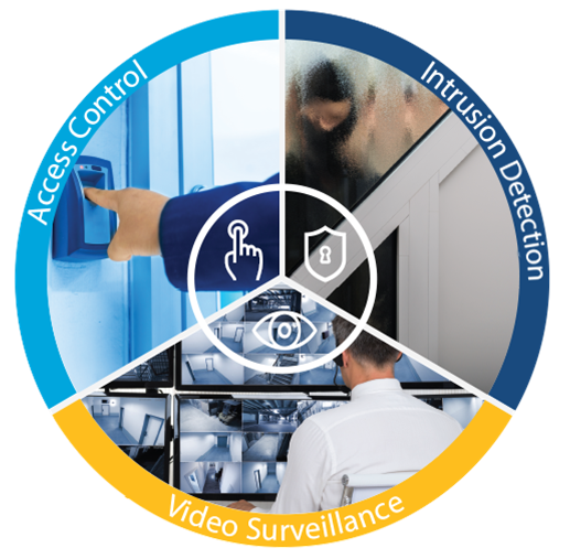 Access Control, Intrusion Detection, and Video Surveillance