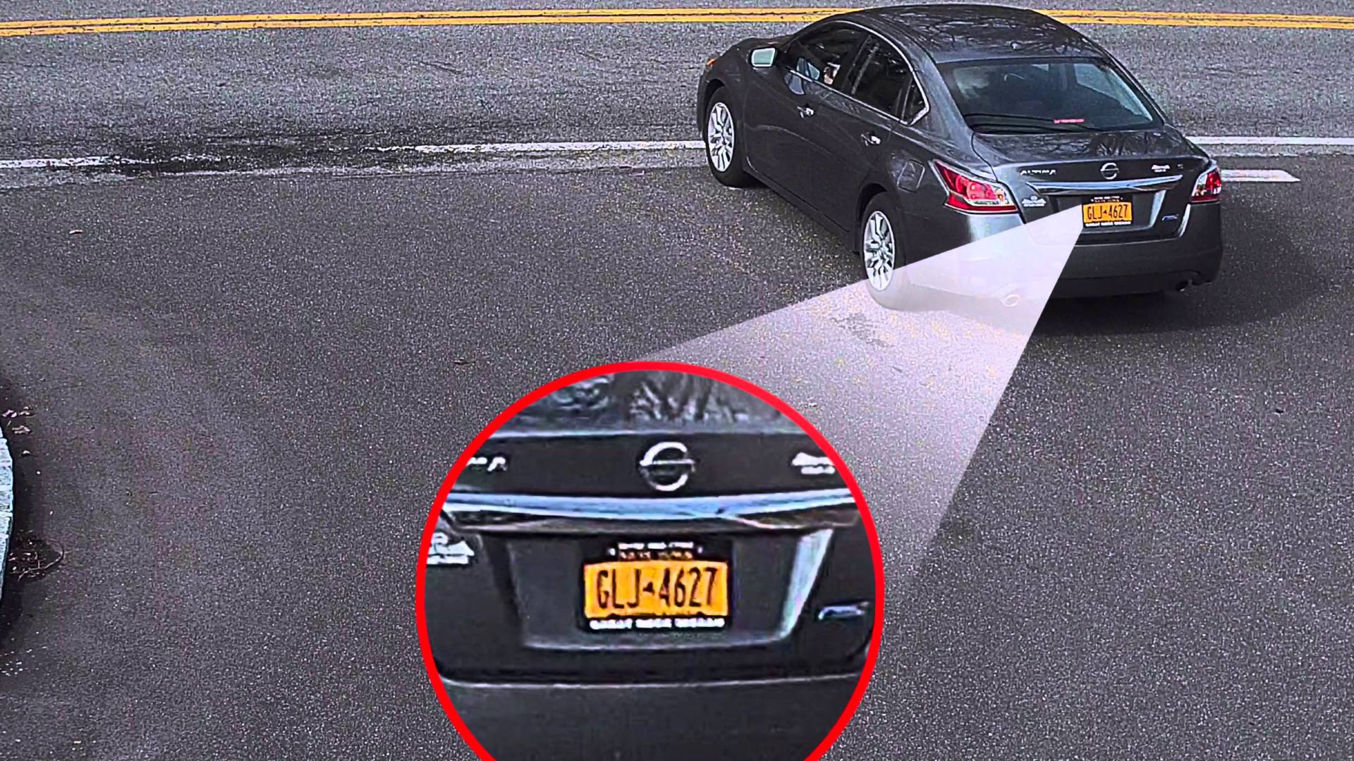 License plate capture example
